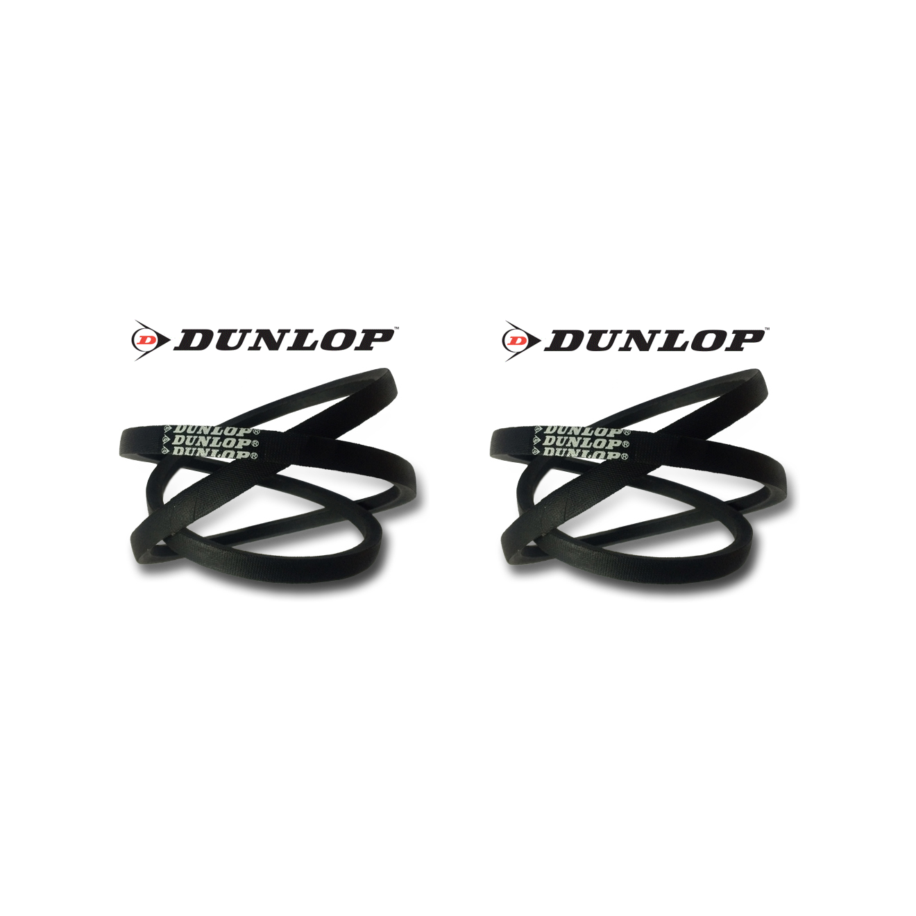 Replacement DUNLOP Kubota K5651 34710 Deck Belt RCK60 F30 SET X 2
