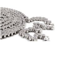06B-1 Stainless Steel Simplex Drive Chain 3/8 inch Pitch Includes FREE Stainless Connecting Link