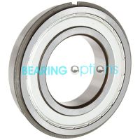 6207 ZZ Metal Shielded NR Circlip Bearing 35mm X 72mm X 17mm