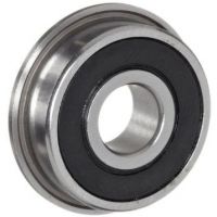 F4 2RS Rubber Sealed Flanged Imperial Miniature Bearing 1/4 X 5/8 X 0.196 inch