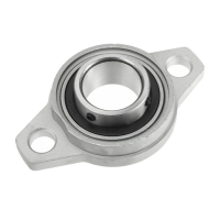 KFL000 10mm Aluminum 2 Bolt Oval Housing Unit Bearing