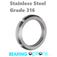 SKM0 Stainless Steel Locknut M10 X 0.75mm (Lock Washer Type)