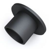 M4 Nylon Plastic Black Shoulder Washers 0.76mm X 9.53mm X 1.60mm