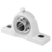 SUCP205 25mm Bore Thermoplastic Stainless Steel 2 Bolt Pillow Block Housing Unit Bearing (TP205)