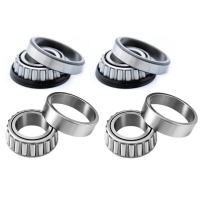 x4 Wheel Bearings (For 2 Hubs) 44643/10 44643L/10 Seal, Trailers, 44643, 1"